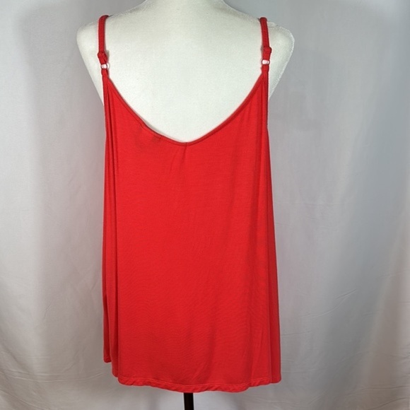 Torrid Red Lattice Strappy Tank Top - Picture 4 of 9